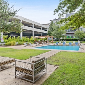 Villages at the Domain is a pet-friendly apartment community in Austin, TX