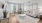 Spacious Living room with large windows 